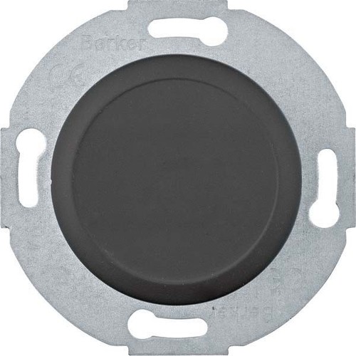 Berker Blindverschluss mit Zentralstück schwarz MAN0102617 Berker Blindverschluss mit Zentralstück schwarz MAN0102617