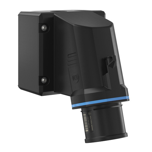Walther Werke CEE NEO Wandgerätestecker schräg 32A 3P 6h FW734306SK