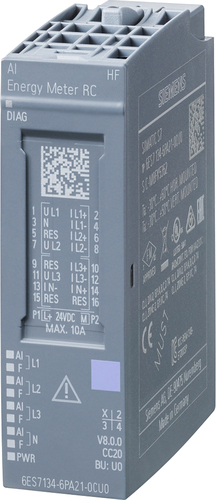 Siemens Dig.Industr. SIMATIC ET 200SP AI Energy Meter RC HF 6ES7134-6PA21-0CU0