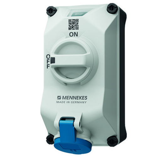 Mennekes Wandsteckdose DUOi R 16A3P6h 230V IP44 5711306H
