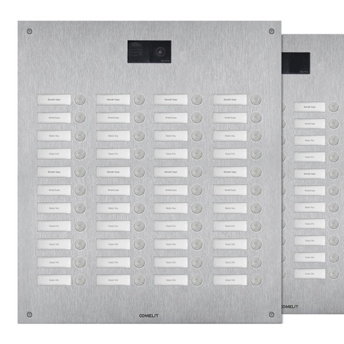 Comelit Group Frontplatte Steel-Switch 44 Tasten 4-reihig IX0444U Comelit Group Frontplatte Steel-Switch 44 Tasten 4-reihig IX0444U