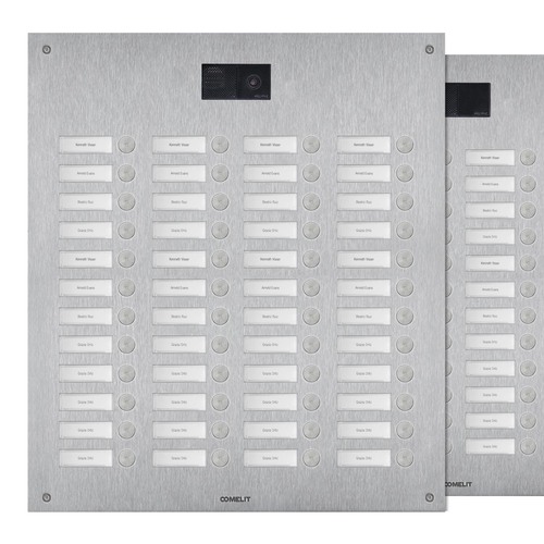 Comelit Group Frontplatte Steel-Switch 48 Tasten 4-reihig IX0448U Comelit Group Frontplatte Steel-Switch 48 Tasten 4-reihig IX0448U