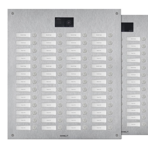 Comelit Group Frontplatte Steel-Switch 52 Tasten 4-reihig IX0452U Comelit Group Frontplatte Steel-Switch 52 Tasten 4-reihig IX0452U