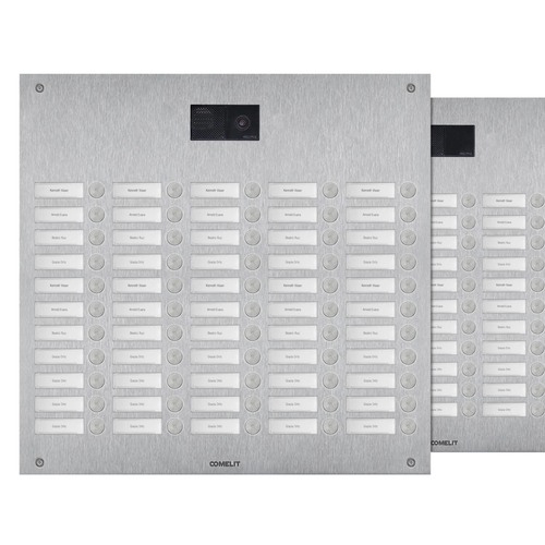 Comelit Group Frontplatte Steel-Switch 55 Tasten 5-reihig IX0555U Comelit Group Frontplatte Steel-Switch 55 Tasten 5-reihig IX0555U