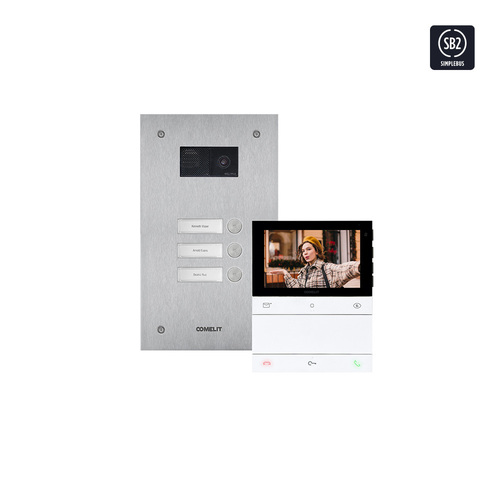 Comelit Group Dreifamilienhauskit Switch, Logos, SB2 KVS2003LS Comelit Group Dreifamilienhauskit Switch, Logos, SB2 KVS2003LS