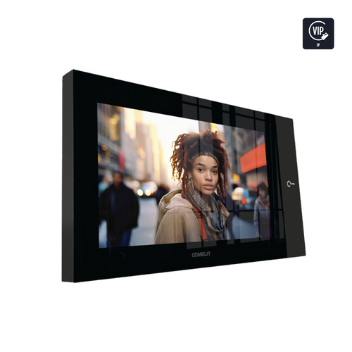 Comelit Group Innenstation Video WiFi, schwarz, VIP TP6842B Comelit Group Innenstation Video WiFi, schwarz, VIP TP6842B