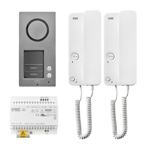Urmet Deutschland Audio-Sprechanlagen-Set MIKRA Standard SET 1183/632 Urmet Deutschland Audio-Sprechanlagen-Set MIKRA Standard SET 1183/632