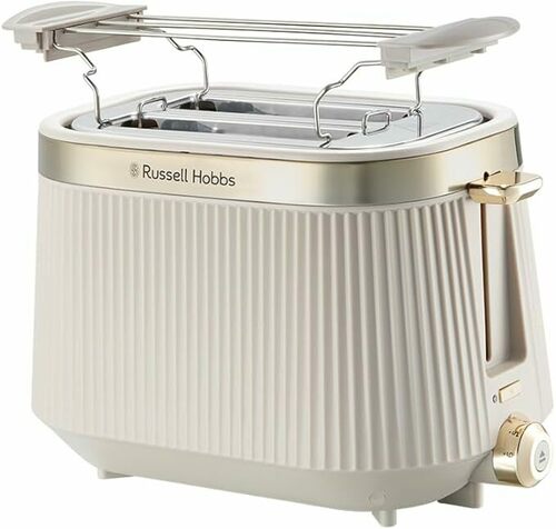 RUSSELL HOBBS Toaster Bronte 26761-56 stone RUSSELL HOBBS Toaster Bronte 26761-56 stone