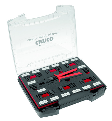 Cimco Werkzeuge Click n Crimp Set, komplett 177536 Cimco Werkzeuge Click n Crimp Set, komplett 177536