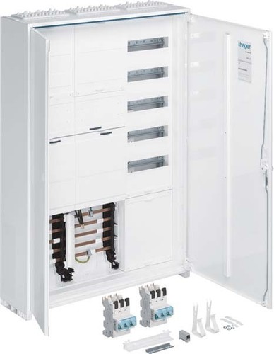 Hager Komplettschrank, univers Z 2ZP, VT5, 3-feld ZB33SEQ25EN