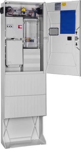 GSAB Elektrotechnik Zähleranschlußsäule 63A Dauerstrom 01.00.1P11-emob