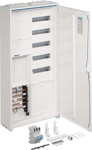 Hager Komplettschrank, univers Z 1 ZP,BKE-I,APZ,VT5 ZB32ET215W2