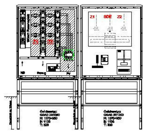 GSAB Elektrotechnik Wandlermessung Thüringen 250A 01.W250.NH4-AREi
