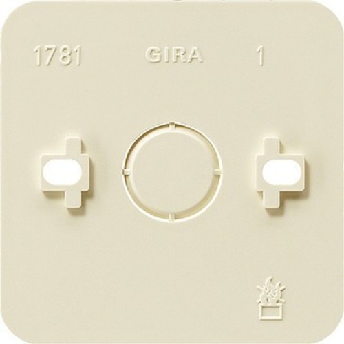 Gira Montageplatte 1-fach cws AP 008113
