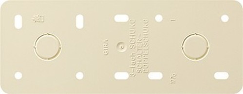 Gira Montageplatte 3-fach cws AP 008313
