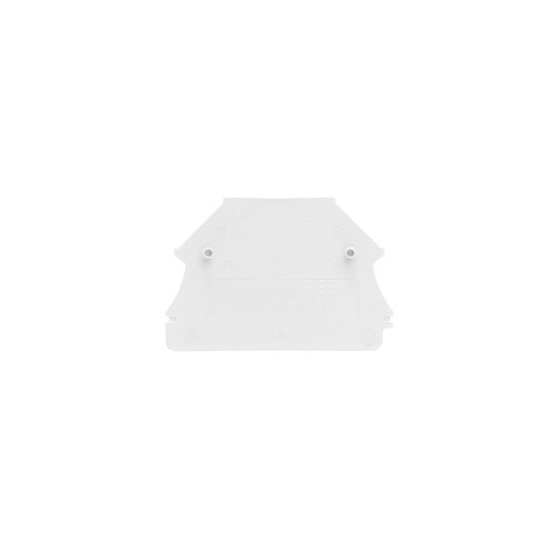 Weidmüller Abschlussplatte 44x1.5mm weiß WAP WDU2.5N/4N WS