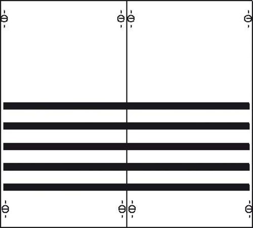 Striebel&John Verteilerfeld 2FB f. 2SS-System 2V00SH