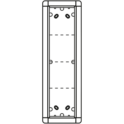 Ritto Portier AP-Rahmen si 4-fach, 133x423mm 1883420