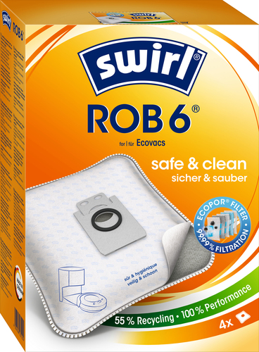 Swirl Staubbeutel für Deebot ROB 6 EcoPor VE4 Swirl Staubbeutel für Deebot ROB 6 EcoPor VE4