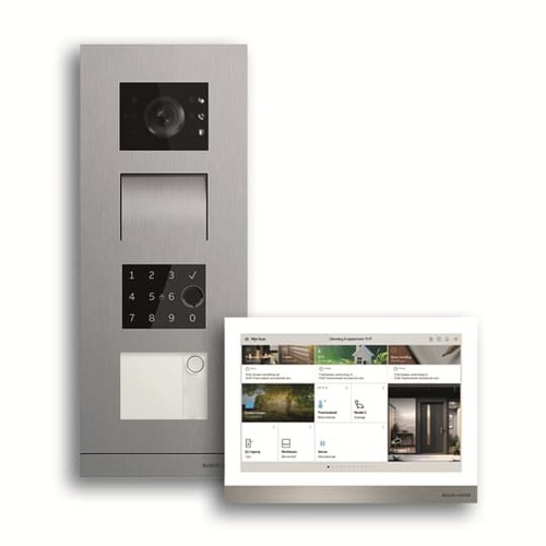 Busch-Jaeger Einfamilienhaus-Set Video Welcome IP Unterputz H8-1FHA_Zutritt/SET Busch-Jaeger Einfamilienhaus-Set Video Welcome IP Unterputz H8-1FHA_Zutritt/SET