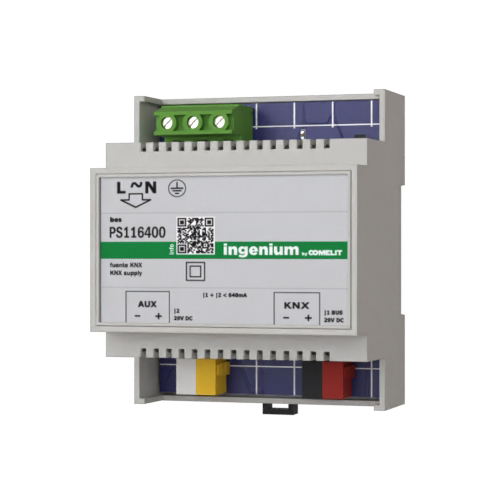 Comelit Group Spannungsversorgung 640 mA, KNX PS116400 Comelit Group Spannungsversorgung 640 mA, KNX PS116400