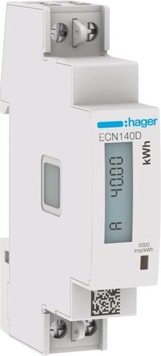 Hager Energiezähler 1phasig direkt 40A, 1M ECN140D