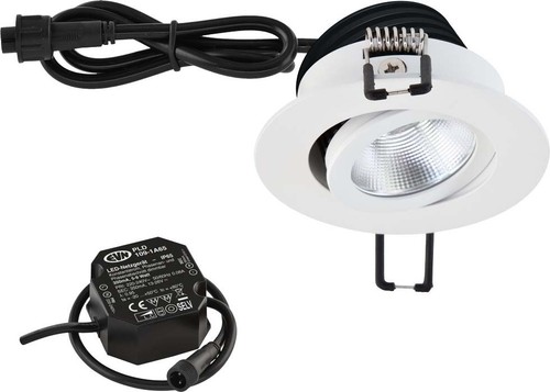 EVN Lichttechnik P-LED Einbauleuchte 230V 4000K weiß PC650N90140