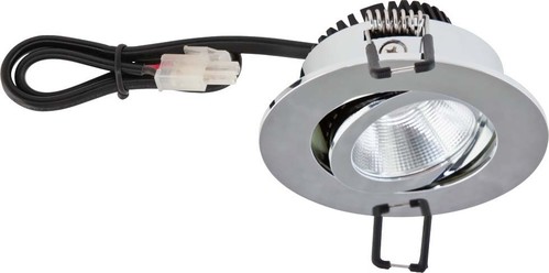 EVN Lichttechnik LED-Deckeneinbauleuchte 3000K 350mA IP20 PC20091102 chr