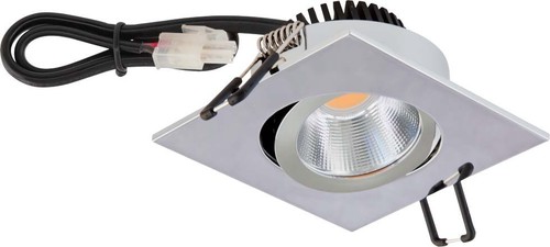 EVN Lichttechnik LED-Deckeneinbauleuchte 3000K 350mA IP20 PC24091102 chr