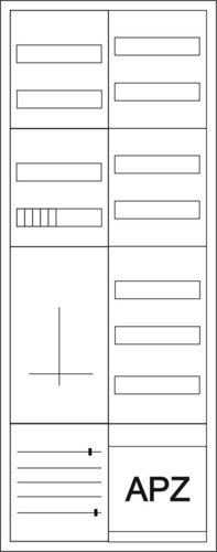 Eaton Zählerschrank ZSD-ZV-1400/APZ