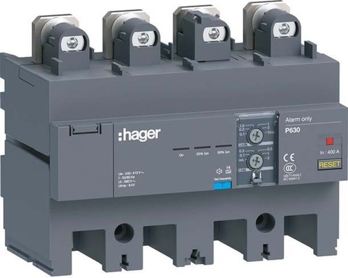 Hager FI-Block Alarm P630 4P 400A Idn adj HBW400L