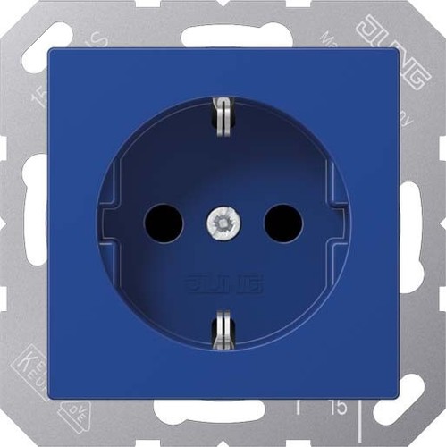 Jung SCHUKO-Steckdose 16A 250V m.Berührungsschutz A 1520 BFKI BL