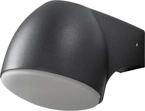 Gnosjö Konstsmide AL LED-Wandleuchte schwarz 7531-750