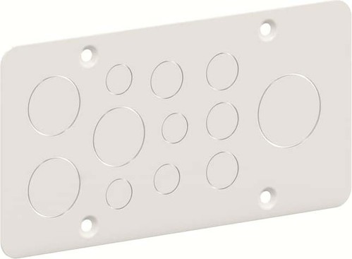 Striebel&John Blechflansch für B-Schrank mit M-Verschraubung CZF11