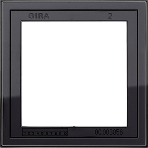 Gira Montageadapter 1-fach ch schwarz 131105