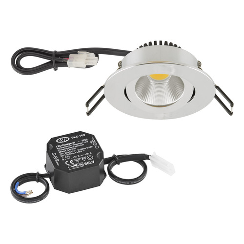 EVN Lichttechnik P-LED Deckeneinbauleuchte 350mA 2700K 960lm PC20N91127