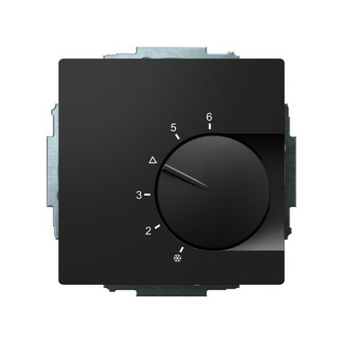 Eberle Controls UP-Raumregler, schwarz matt 63x63 mm 5-30C UTE 210#547890057802 Eberle Controls UP-Raumregler, schwarz matt 63x63 mm 5-30C UTE 210#547890057802