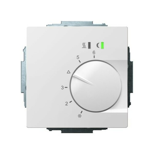 Eberle Controls UP-Raumregler, RAL9016, glzd. 63x63 mm 5-30C UTE 250#547895557602 Eberle Controls UP-Raumregler, RAL9016, glzd. 63x63 mm 5-30C UTE 250#547895557602