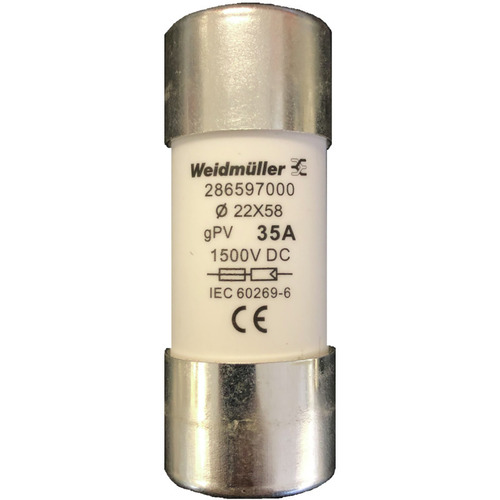 Weidmüller Sicherung gPV 35A FUSE WSFL#2865970000