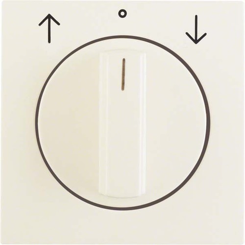 Berker Zentralstück mit Drehknopf Jal. S.1 weiß 1080898200
