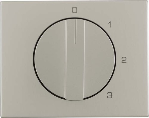 Berker Zentralstück mit Drehknopf 3S K.5 Edelst 1087710400