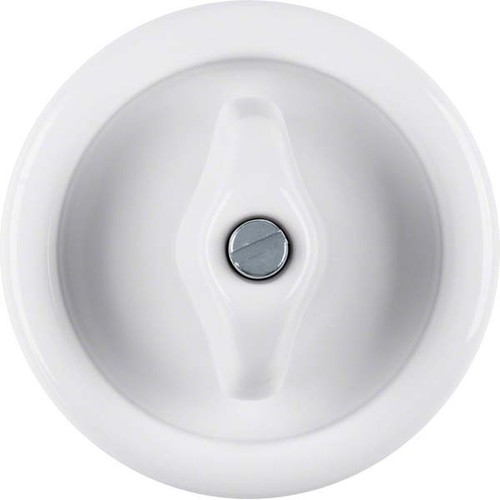 Berker Zentralstück mit Knebel S1930 Porzell. pw 16476900 Berker Zentralstück mit Knebel S1930 Porzell. pw 16476900