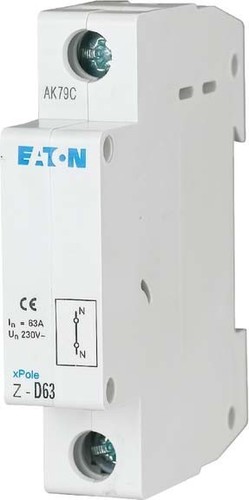 Eaton Durchführung für Neutralleiter Z-D63/P