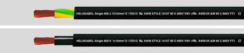 Diverse HEL SINGLE 600-O 1x 10 SW Aderleitung UL/CSA SINGLE 600-O 1x 10 S