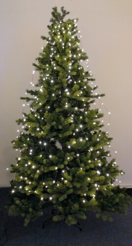 Hellum LED-Lichterkette Tauperlen 12 Stränge LED ww 577822 Hellum LED-Lichterkette Tauperlen 12 Stränge LED ww 577822