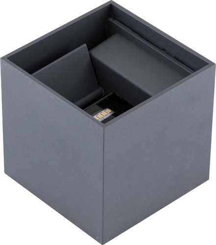 EVN Lichttechnik LED-Wandanbauleuchte 2-fach g. 3000K IP54 anthrazit 240V L54061502 EVN Lichttechnik LED-Wandanbauleuchte 2-fach g. 3000K IP54 anthrazit 240V L54061502