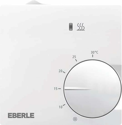 Eberle Controls Raumtemperaturregler AP polarweiss RTR-S 6202-1