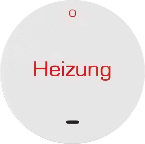 Berker Wippe mit Linse Heizung pws/glänz 16212059