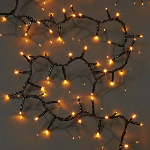 Hellum LED-AppClusterlichterkette bernstein 578225 Hellum LED-AppClusterlichterkette bernstein 578225