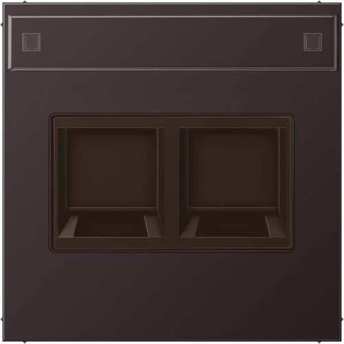 Jung Abdeckung 2-fach f.MJ NA WE AMP, Rad. AL 1969-2 NA WE D Jung Abdeckung 2-fach f.MJ NA WE AMP, Rad. AL 1969-2 NA WE D